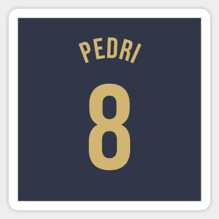 Pedri 8 Home Kit - 22/23 Season Sticker